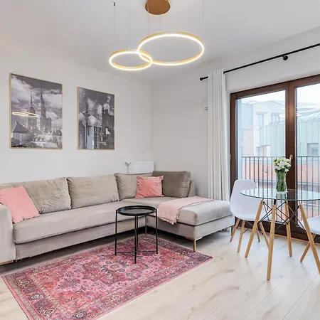 Perfect Location - Modern Riverside Apartmán Varšava